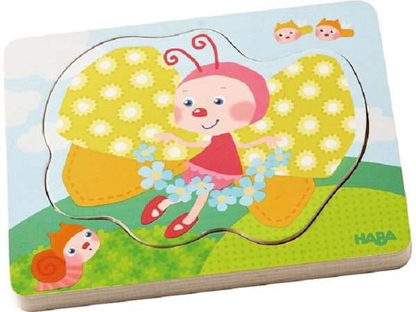 Haba Houten puzzel Vlindermagie