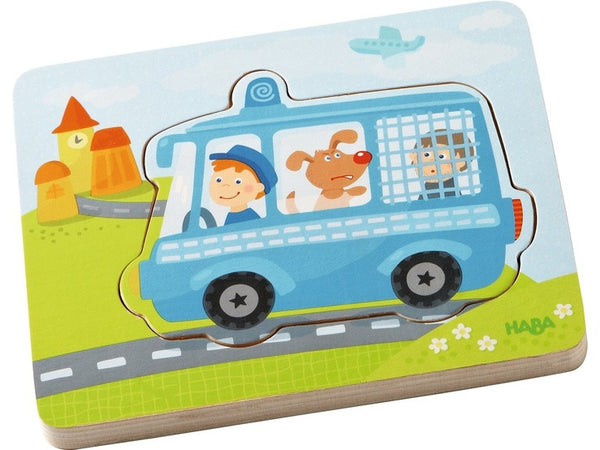 Haba Houten puzzel In Actie
