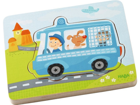 Haba Houten puzzel In Actie