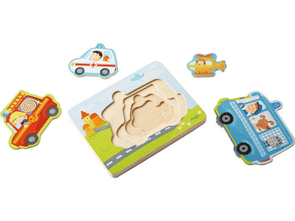 Haba Houten puzzel In Actie