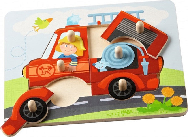 Haba Inlegpuzzel Brandweer