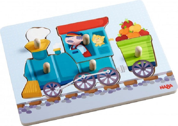 Haba Inlegpuzzel Trein