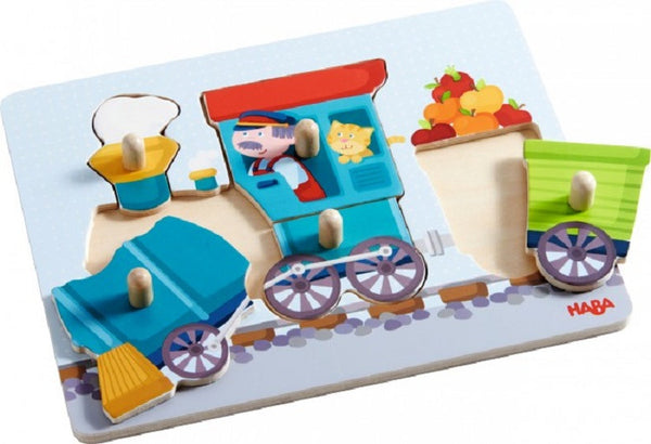 Haba Inlegpuzzel Trein