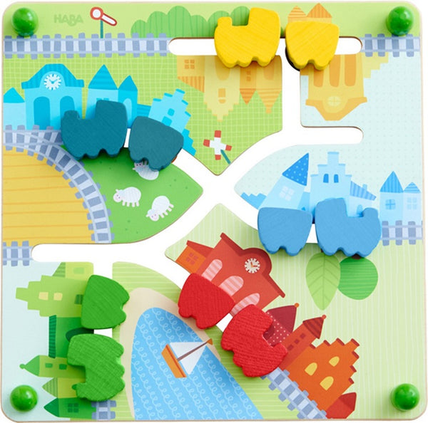 Haba Motoriekbord Trein