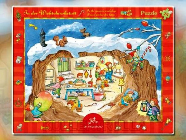 Spiegelburg Puzzel in de Dwergenwerkplaats