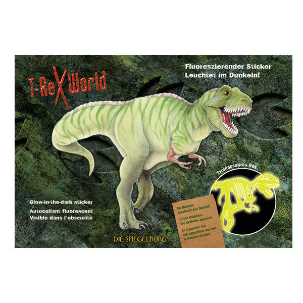 Spiegelburg Fluorescerende sticker T-Rex