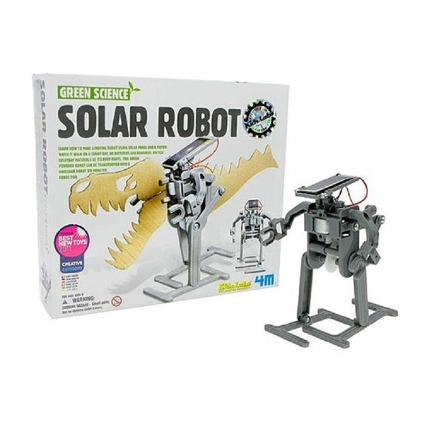 4M Kidzlabs Green Science Solar Robot