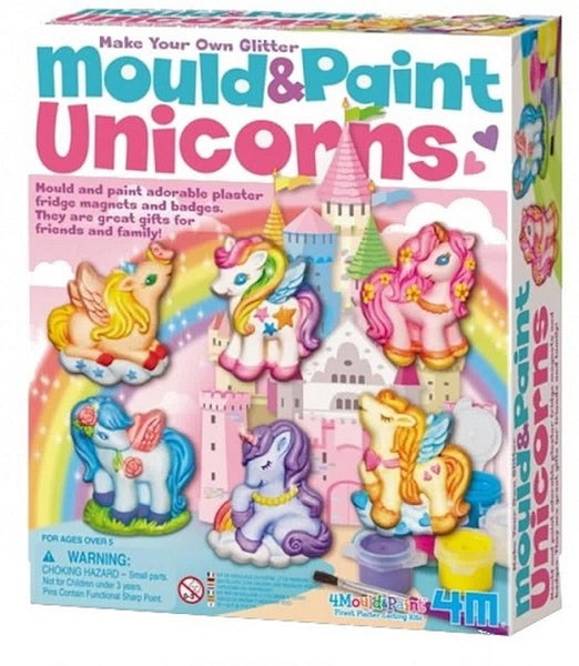 4M Crea Mould & Paint Unicorns
