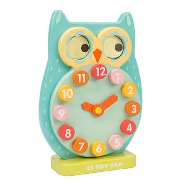 Le Toy Van Petilou Uil klok knipoog