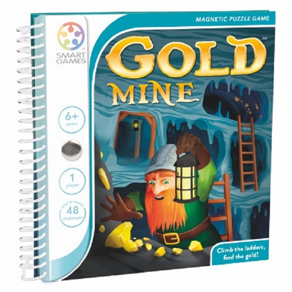 Smart Games Magnetic Puzzle Game Gold Mine
