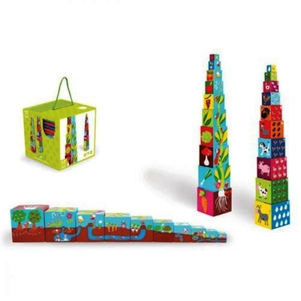 Scratch stapeltoren boerderij