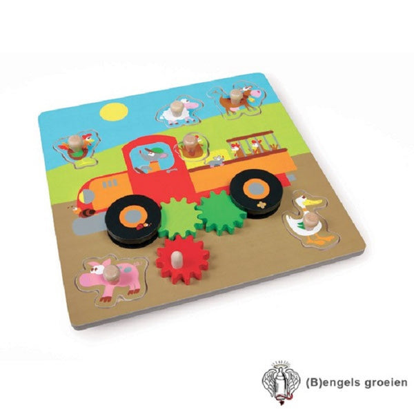 Scratch Preschool : PUZZELMIX Boerderij