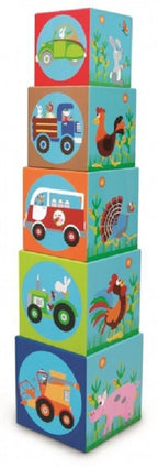 Scratch STAPELTOREN JUMBO Boerderij 5 st