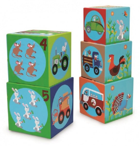 Scratch STAPELTOREN JUMBO Boerderij 5 st