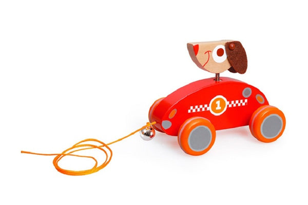 Scratch Preschool Trekfiguurtje Hondje César