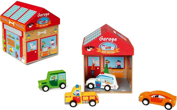 Scratch Speeldoos Garage, 2-in-1
