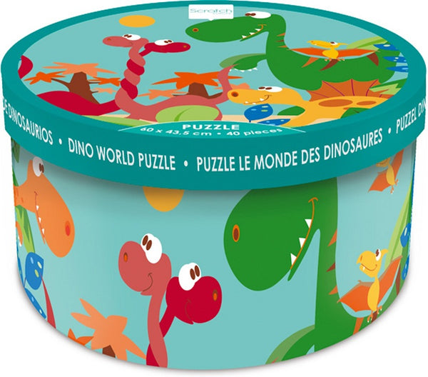 Scratch Puzzel Dino Wereld (40st)