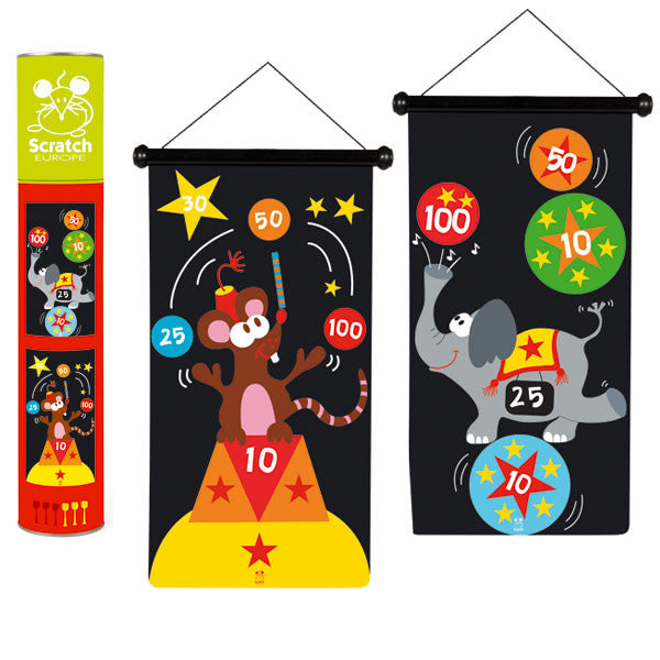 Scratch Spel : DARTS CIRCUS