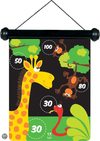 Scratch Spel: DARTS small ZOO