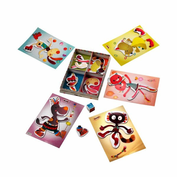 Lilliputiens Méli Mélo Circus Lichaamsdelenspel