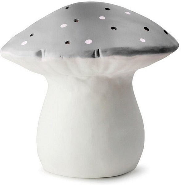 Heico Lamp Paddenstoel 35 cm zilver incl. transformator