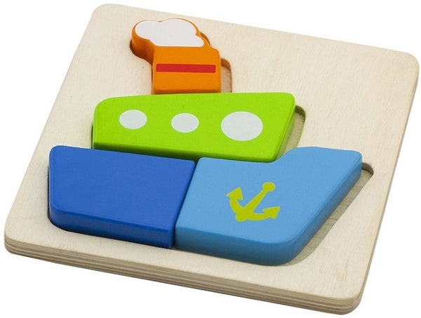 viga Toys - Mini Puzzel - Boot