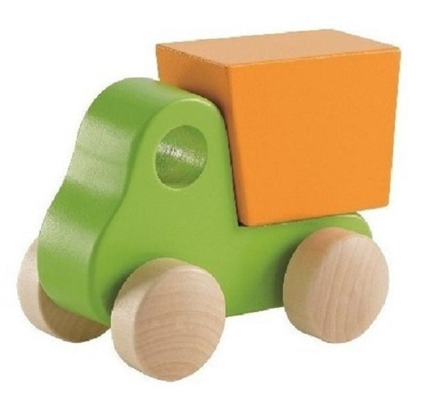 Hape Little Dump Truck Green