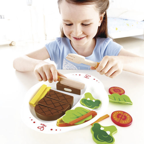 Hape Houten speelgoed warme maaltijd