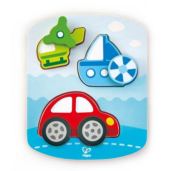 Hape Dynamic Vehicle Puzzle