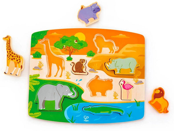 Wild Animal Puzzle & Play
