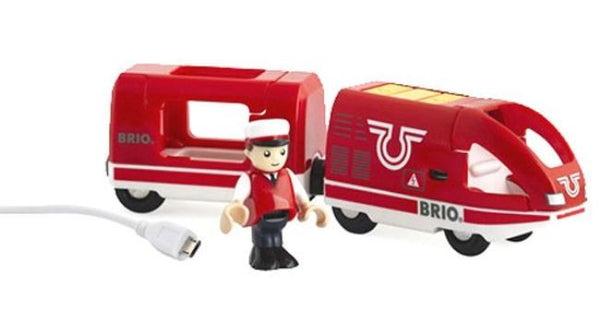 Travel trein oplaadbaar met USB-kabel