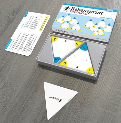 Rekensprint Triangels Keer en Deel