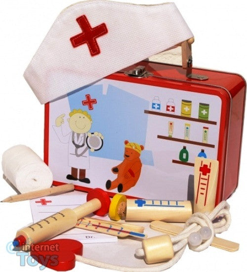 Metalen dokterskoffertje