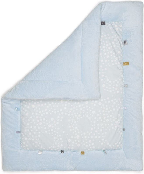 Cheerful Playing Cloudy Blue