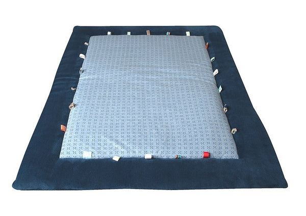 Snoozebaby Cheerful Playing speelkleed Indigo Blue