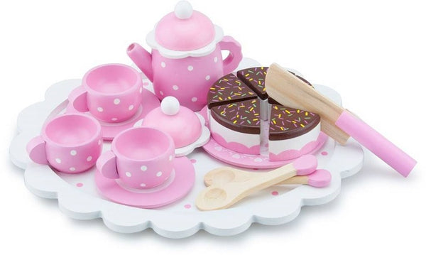 Koffie/Thee Set  - Servies met snijtaart