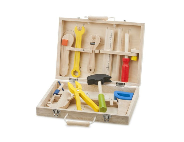 Gereedschapskist - met 10 onderdelen