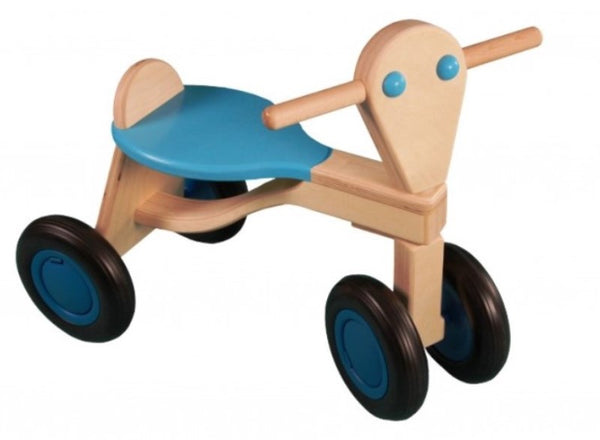 Van Dijk Toys Loopfiets berken lichtblauw