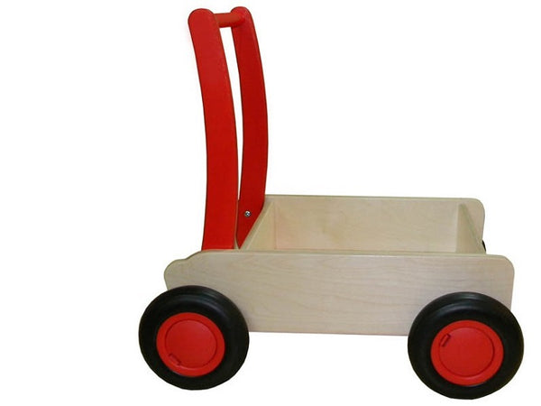 Blokkenwagen rood