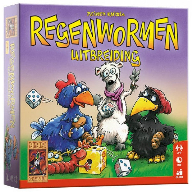 Regenwormen Uitbreiding - Dobbelspel