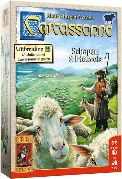 Carcassonne Schapen & Heuvels