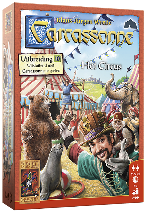 Carcassonne - Het Circus (Uitbreiding 10)