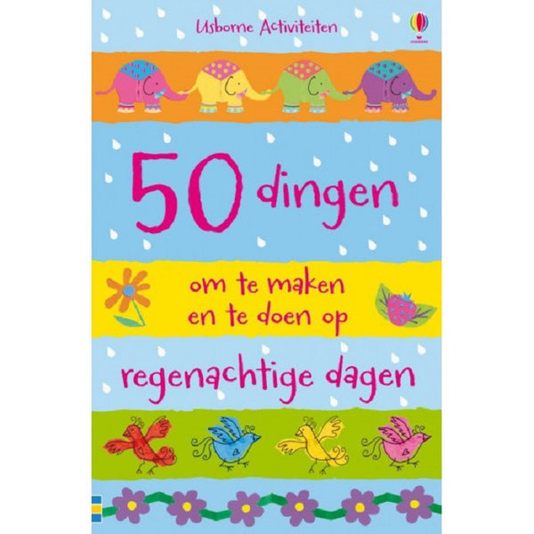Boek - 50 dingen om te doen op regenachtige dagen