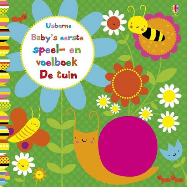 Baby's eerste speel- en voelboek De tuin