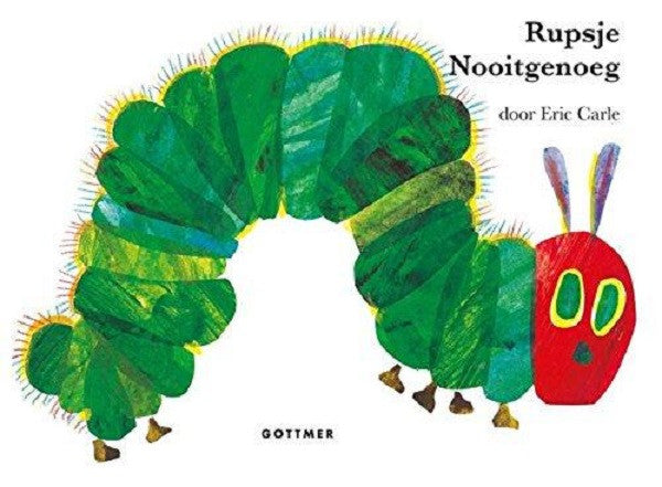 Kartonboek Rupsje Nooitgenoeg