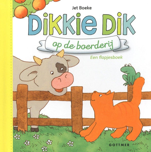 Dikkie Dik op de boerderij (flapjesboek, karton)