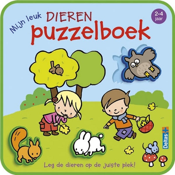 Mijn leuk dieren puzzelboek (2-4 jr)
