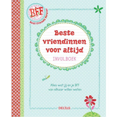 Boek Beste vriendinnen voor altijd -  invulboek