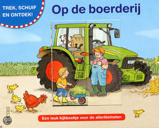 Op de boerderij Trek, schuif en ontdek!
