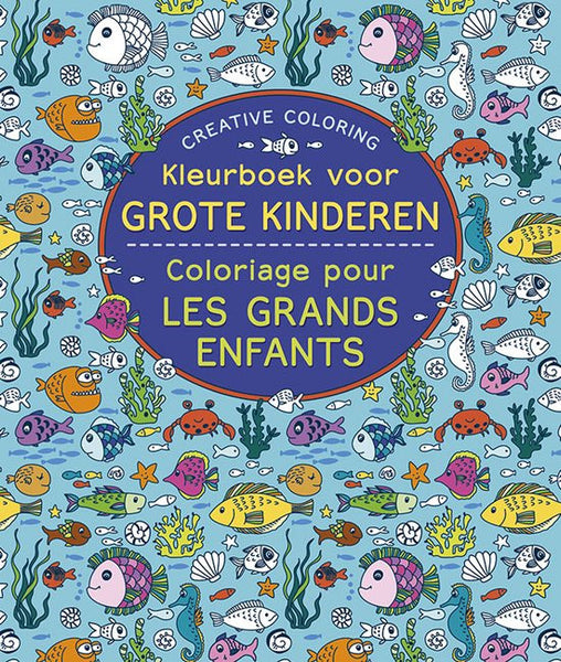 Creative coloring - Kleurboek voor grote kinderen